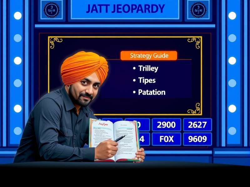 Jatt Jeopardy Player Using Strategy Guide